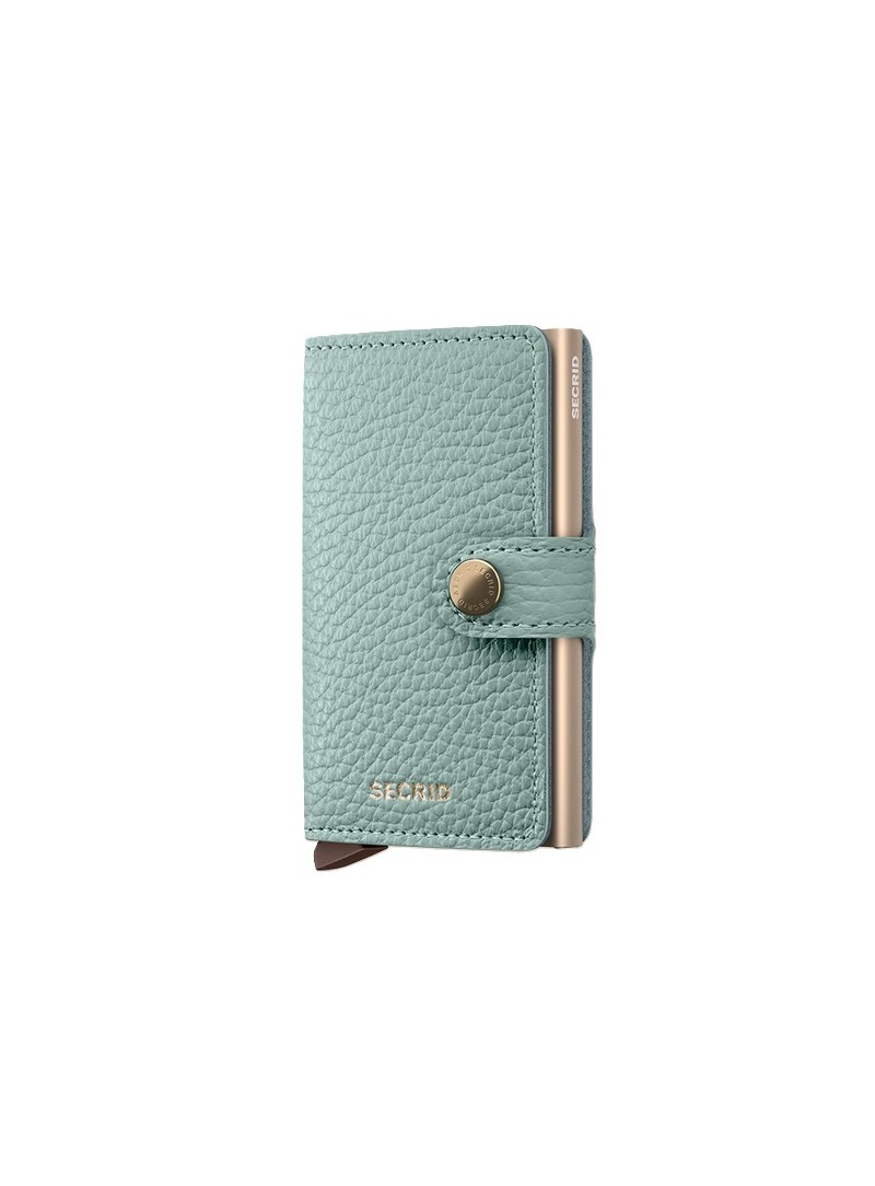 MINIWALLET SECRID PIEL SEA GREEN