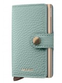 MINIWALLET SECRID PIEL SEA GREEN