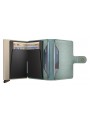MINIWALLET SECRID PIEL SEA GREEN
