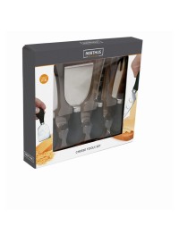 SET DE 4 CUCHILLOS PARA QUESO