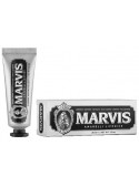 Mini pasta de dientes Marvis Amarelli Licorice regaliz 25 ml tubo negro vintage ideal para viaje