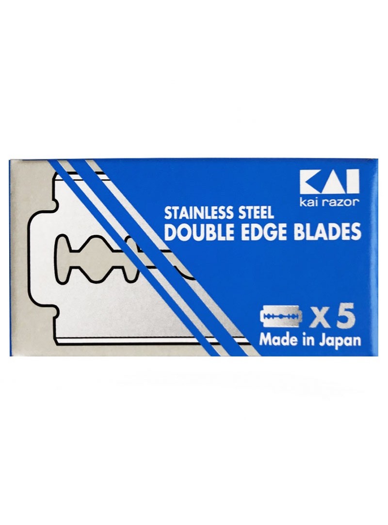 PAQUETE DE 5 HOJAS KAI DOUBLE EDGE