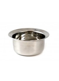 TAZA JABONERA INOX 11,5x5 cm.