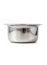TAZA JABONERA INOX 11,5x5 cm.