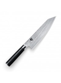 Kiritsuke KAI Shun Classic DM-0771 20 cm acero VG-MAX 32 capas damasco 61 HRC mango Pakka negro japonés punta oblicua Seki Japón
