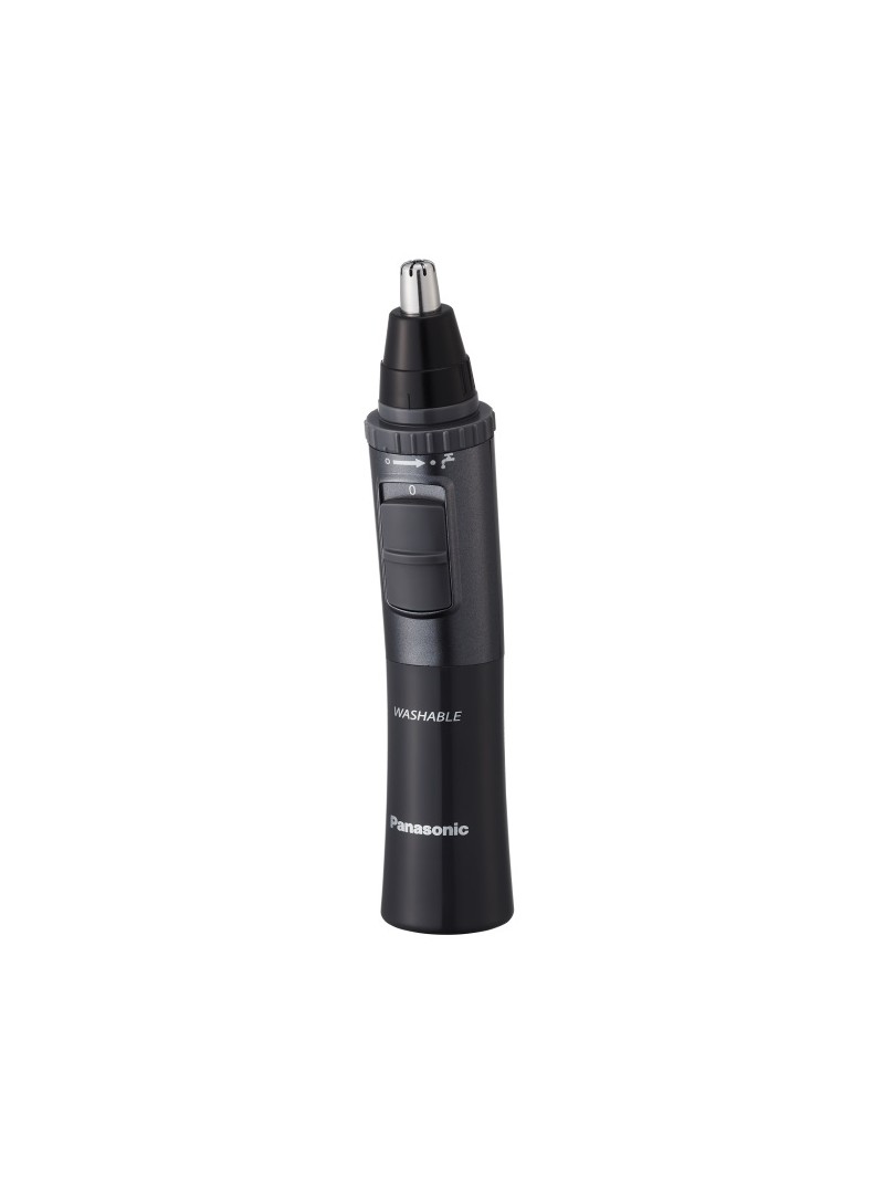 Recortadora Panasonic ER-GN33 nariz orejas cejas contorno cuchilla doble filo acero hipoalergénico lavable pila AA 62g portátil
