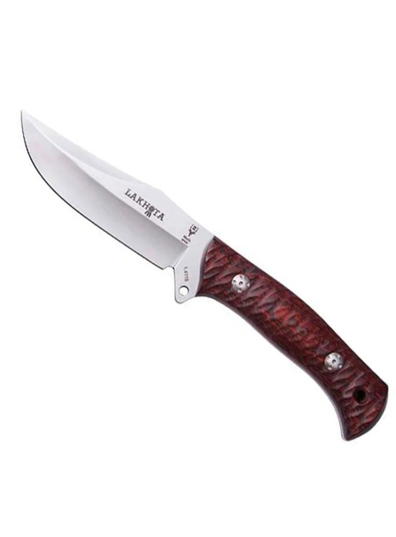 CUCHILLO MUELA LAKHOTA-12R CON FUNDA DE PIEL