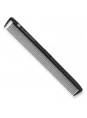 Peine Kai Kasho C807 de carbono con dientes anchos y agarre central para mechas