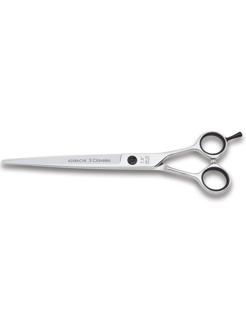 TIJERA 3 CLAVELES AZABACHE 7,5''