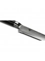 Cuchillo multiuso filo serrado KAI Shun Classic DM-0722 15 cm detalle hoja damasco 32 capas patrón satinado