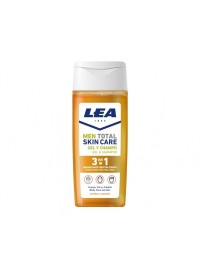 GEL Y CHAMPÚ 3 EN 1 ENERGIZANTE LEA 300 ml.