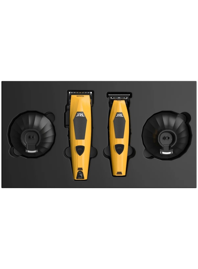 Combo JRL Diamante Negro DI 2025 clipper y trimmer profesional