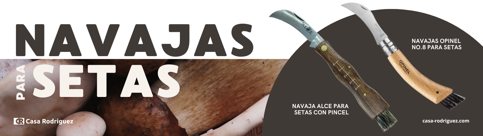 NAVAJAS PARA SETAS